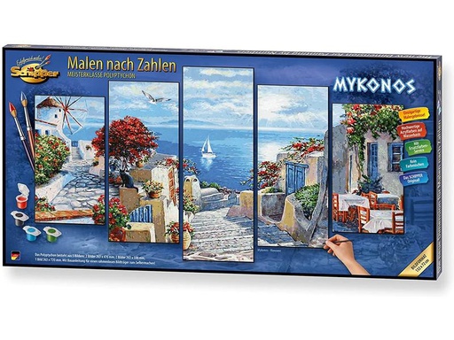 [90136286 888561] Schipper Malen nach Zahlen Mykonos