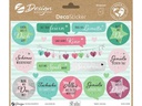 Z-Design Motivsticker A5 Deko Gute Wünsche, Bunt, 38 Aufkleber
