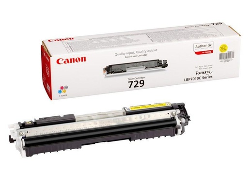 [90136760 189431] Canon Toner 729 / 4367B002 Yellow