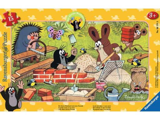 [90136862 817199] Ravensburger Puzzle Der kleine Maulwurf und seine Freunde