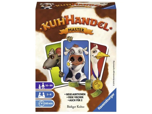 [90136952 420684] Ravensburger Kinderspiel Kuhhandel Master