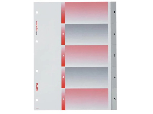 [90137000 830716] Kolma Register A4 LongLife 1-5