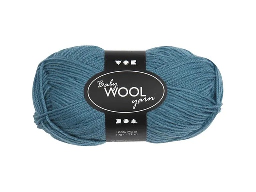 [90137079 1084445] Creativ Company Wolle Babygarn Merino 50 g 14/4 Petrol