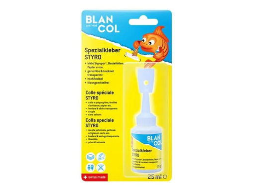 [90137105 1033449] Blancol Kleber Styro 1 Stück, Transparent