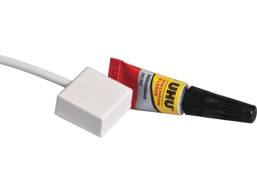 [90137361 869890] Abus Glasbruchalarm FU7301W mit Kleber