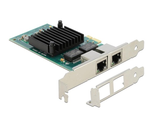 [90137483 1181534] Delock Netzwerkkarte 2x 1Gbps, i350 PCI-Express x1