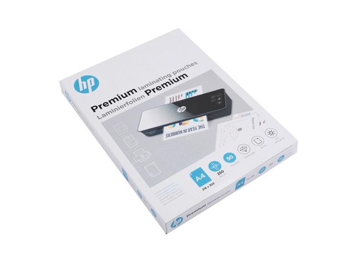 [90137597 1186002] HP Laminierfolie Premium A4, 250 µm, 50 Stück, Glänzend