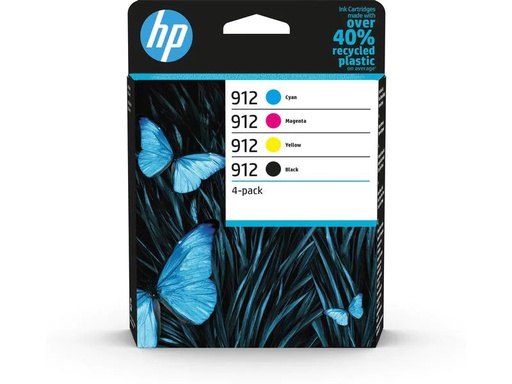 [90137620 1198626] HP Combopack Nr. 912 (Tinte 6ZC74AE) C/M/Y/BK