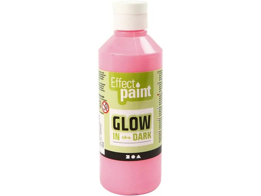 [90137665 659287] Creativ Company Leuchtfarbe 250 ml, Rosa