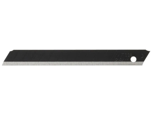 [90137696 1103360] NT Cutter Ersatzklinge BA-13P 9 mm, Schwarz, 10 Stück