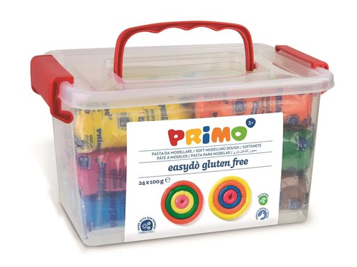[90137728 1170293] Primo Knetmasse 24 Stück, Mehrfarbig