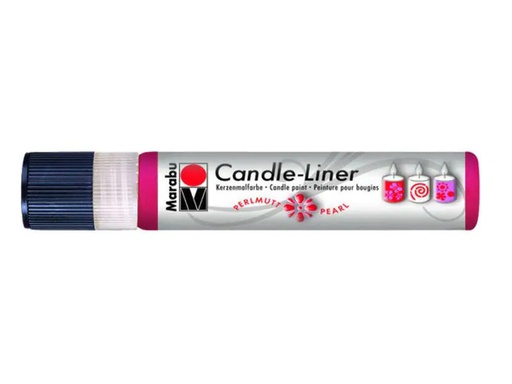 [90137850 648253] Marabu Kerzenmalfarbe Candle-Liner 25 ml, Rot