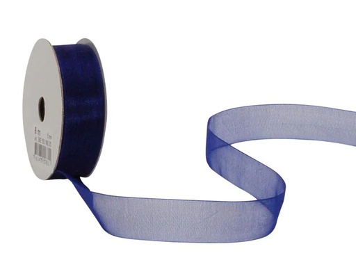 [90138053 1122525] Spyk Organzaband Organsa 15 mm x 8 m, Königsblau