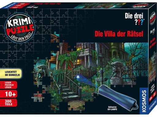 [90138160 880476] Kosmos Krimi-Puzzle Die drei ??? - Die Villa der Rätsel