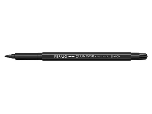 [90138224 1182732] Caran d'Ache Filzstift Fibralo 1 Stück, Schwarz