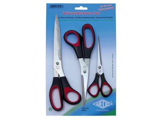 [90138317 126385] WEDO Schere Universal 3er-Set