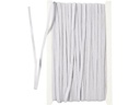 Creativ Company Elastikband 6 mm x 5.0 m, Weiss