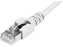 Dätwyler IT Infra Patchkabel RJ-45 - RJ-45, Cat 6A, S/FTP, 2 m, Weiss
