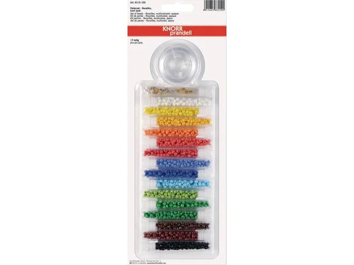 [90138453 805742] Knorr Prandell Perlen-Set Rocaille  17-teilig, Opak