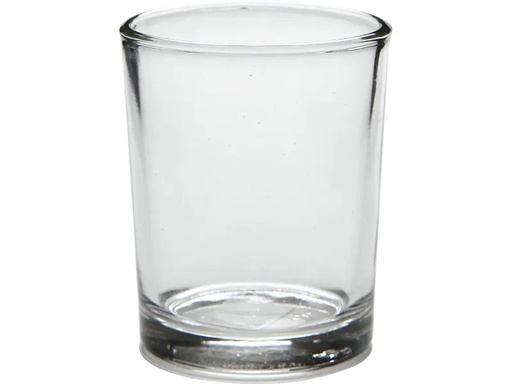 [90138506 1095737] Creativ Company Kerzenhalter Teelichtglas 120 ml 12 Stück