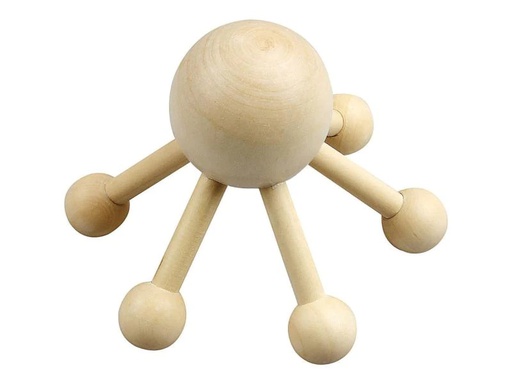 [90138737 656905] Creativ Company Holzartikel 13 cm Massagespinne