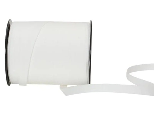 [90138763 1122460] Spyk Geschenkband Poly Matt 10 mm x 250 m, Weiss
