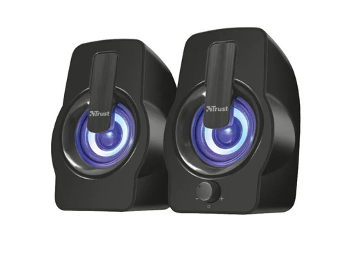 [90138777 844023] Trust PC-Lautsprecher Gemi RGB 2.0 Schwarz