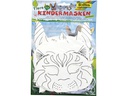 Folia Bastelset Kindermaske sortiert, 6 Stück