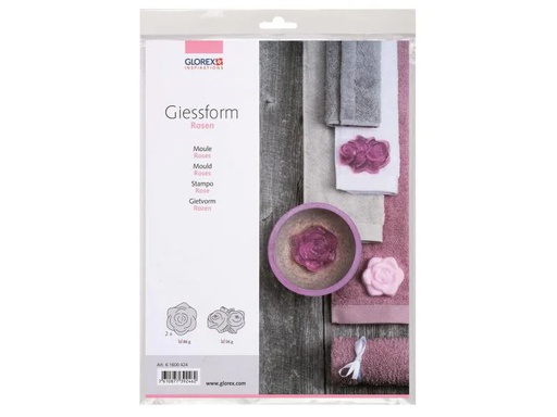 [90001365 648962] Glorex Giessform Rose