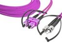 Lightwin LWL-Patchkabel SC-ST, Multimode, Duplex, OM4, 1m