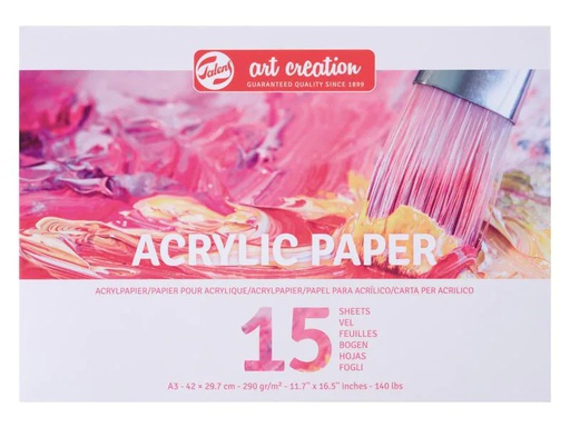 [90139184 997138] Talens Malblock A3 Acryl