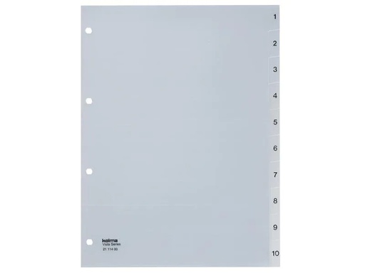 [90013898 1103002] Kolma Register A4 Vista 1-10