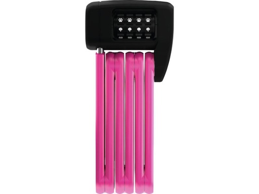 [90139198 1180764] Abus Veloschloss Bordo Lite Mini Combo 6055 Symbols Pink