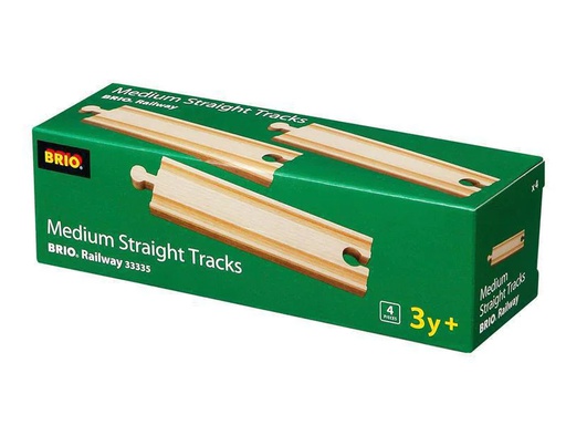 [90139216 309966] BRIO Eisenbahn 2/3 gerade Gleise 144mm