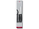 Victorinox Gemüsemesser Set mit Schäler 3-teilig, Schwarz