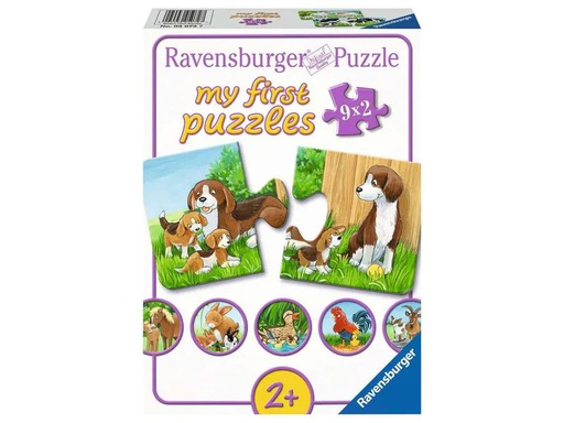 [90139364 1017652] Ravensburger Kleinkinder Puzzle my first puzzles Tierfamilien Bauernhof