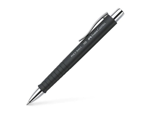 [90139367 924343] Faber-Castell Kugelschreiber Poly Ball XB, Schwarz