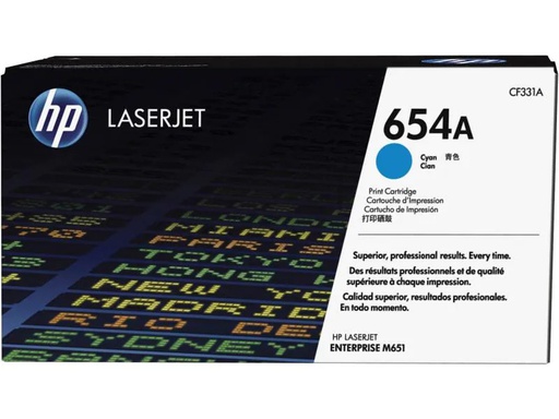 [90139838 323346] HP Toner Nr. 654A (CF331A) Cyan