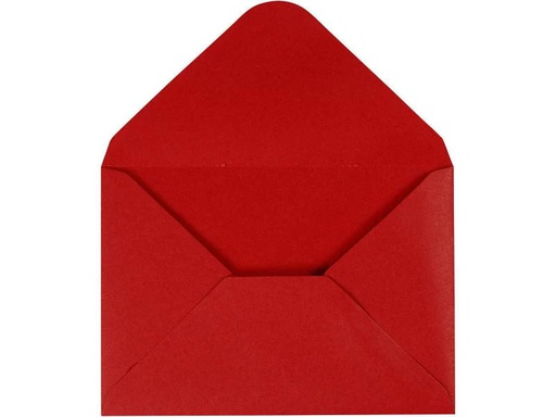 [90139862 890127] Creativ Company Couvert 11.5 x 16 cm Rot