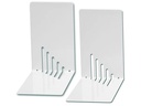 Maul Buchstützen-Set S Weiss, Metall