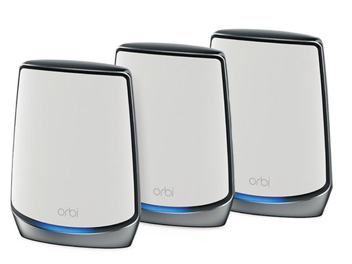 [90139939 1004248] Netgear Mesh-System Orbi WiFi-6-System RBK853-100EUS 3er Set