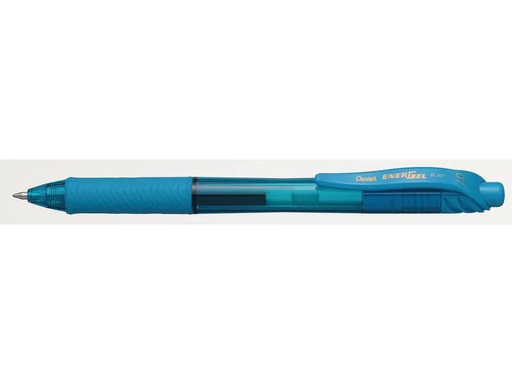 [90013979 1112169] pentel Gelschreiber Energel 0.7 mm, Hellblau, 1 Stück