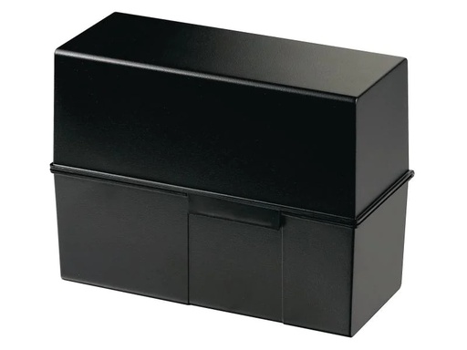 [90013983 1014593] HAN Karteibox A5  Quer, 450 Karten, Schwarz
