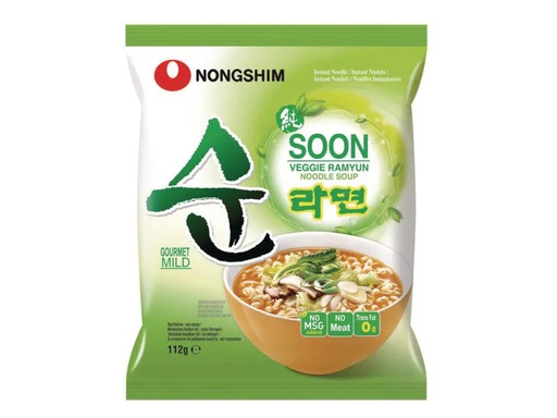 [90140240 957422] Nongshim Nudelsuppe Soon Veggie 112 g