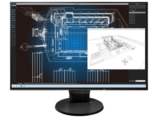 [90140329 516874] EIZO Monitor EV2456W-Swiss Edition Schwarz