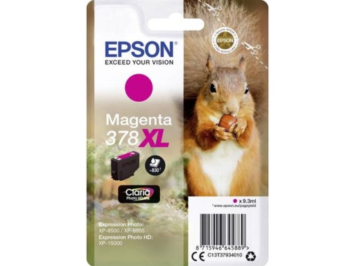 [90140433 757980] Epson Tinte 378 XL / C13T37934010 Magenta