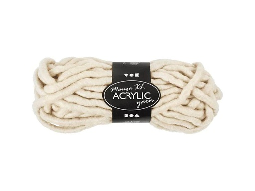 [90140444 700881] Creativ Company Wolle Acryl XL 17 m Beige