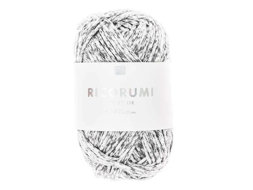 [90140760 1208400] Rico Design Wolle Creative Ricorumi DK 25 g, Grau; Weiss