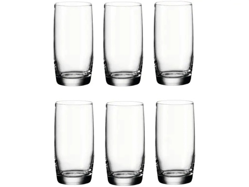 [90140923 779661] Montana Trinkglas Selection 420 ml, 6 Stück, Transparent