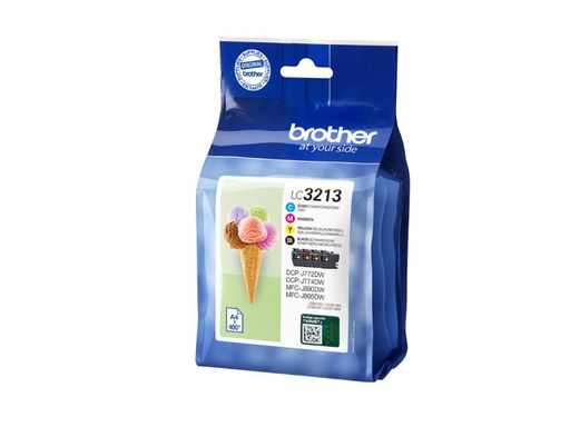 [90014074 789889] Brother Tintenset LC-3213VAL  Black/Cyan/Magenta/Yellow